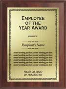 corporate recognition plaques-Employee of the Year 1